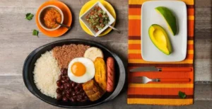 bandeja paisa one of the most popular food in Colombia